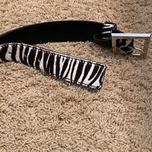 Zebra belt